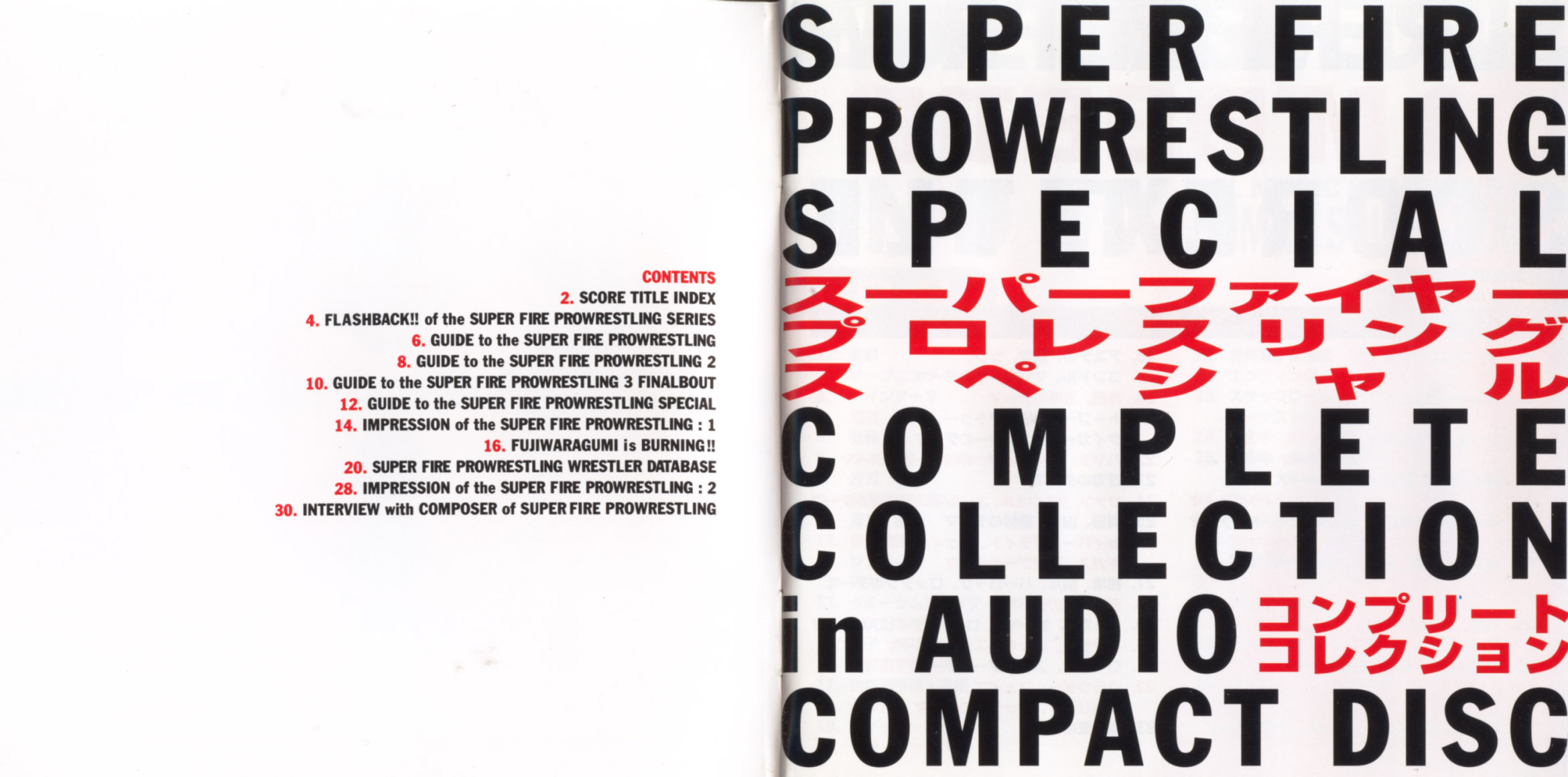 Super Fire Pro Wrestling Special Complete Collection (1995